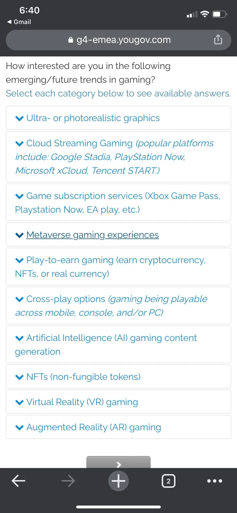 A snapshot of an Activision Blizzard poll