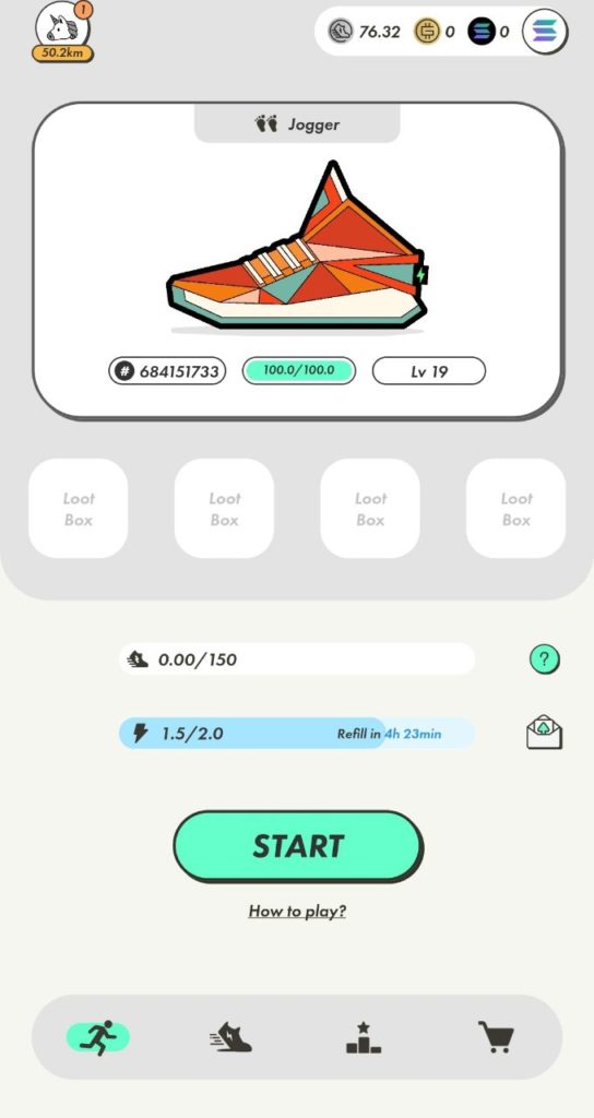 Stepn And Walken application