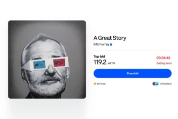 Beer NFT With Bill Murray