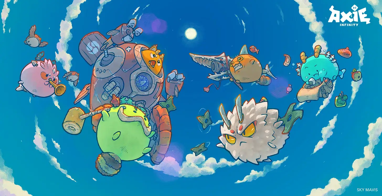 Axie Infinity: The Story Of One Of The Most High-profile P2E Games From Dawn To Dusk