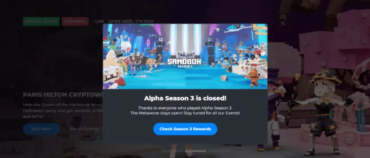 Alpha Season 3 Has Ended In The Sandbox. Summing Up