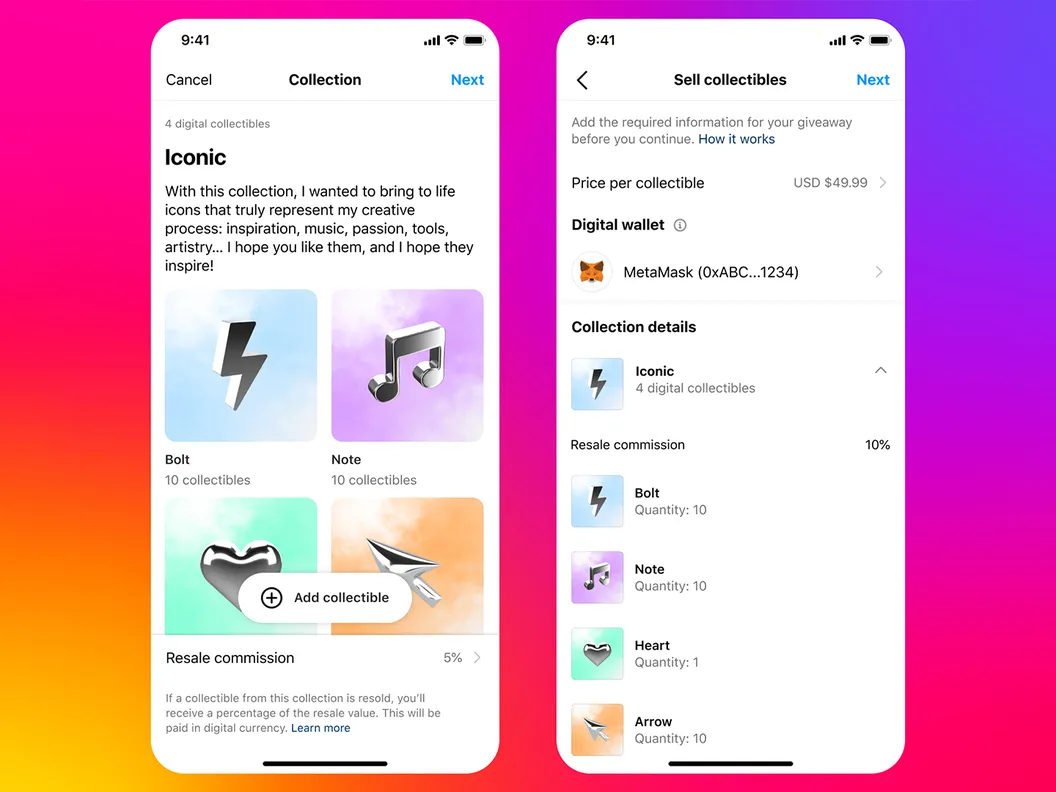 Instagram Users Will Be Able To Mint NFT Directly On The Platform