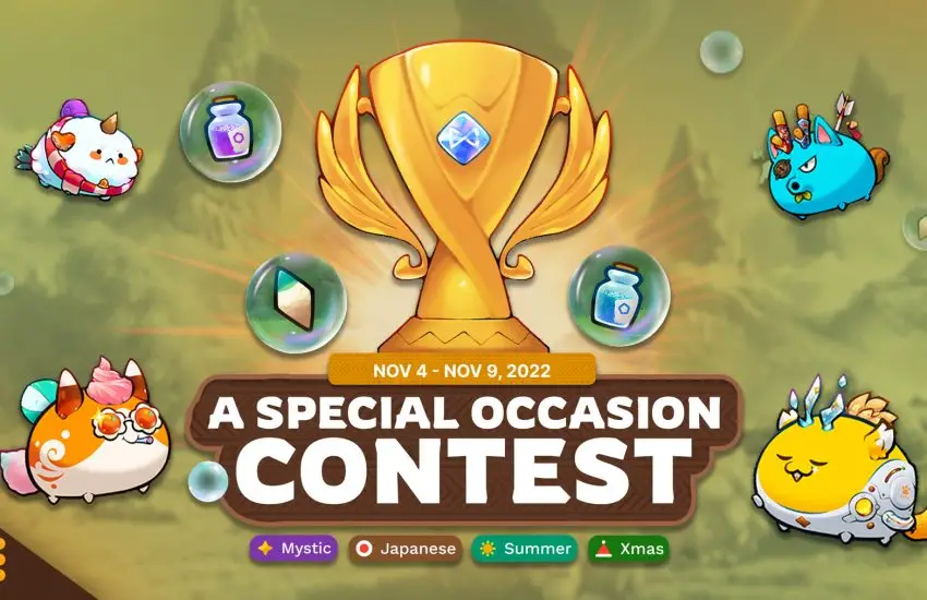 Axie Infinity Launches Rare Axie Contest